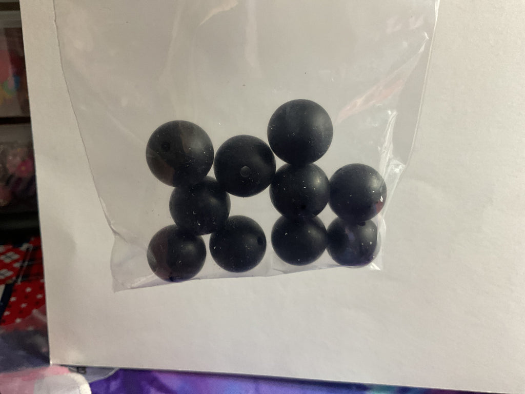 $3.00 Bags Of 14/16mm Silicone Beads