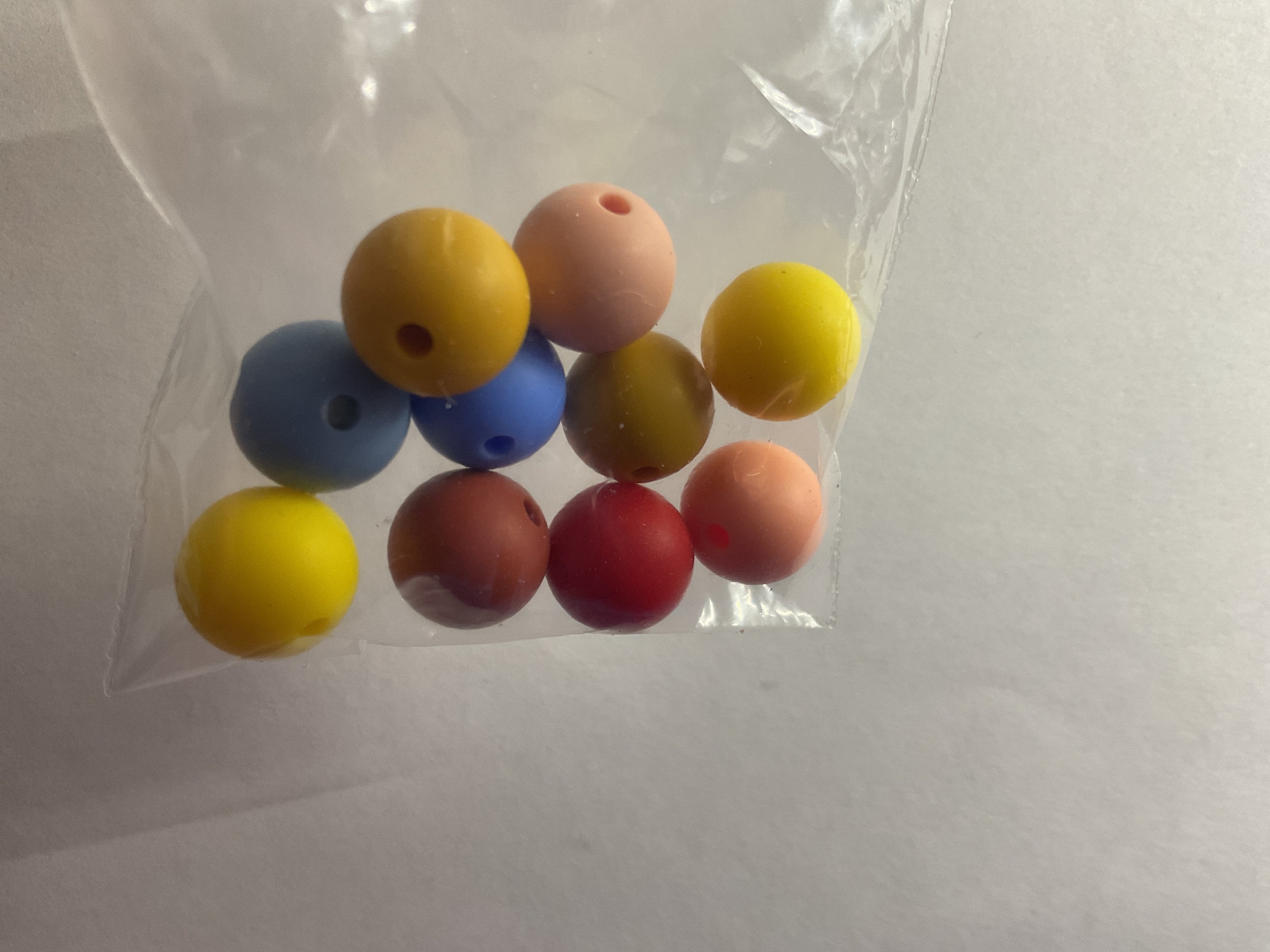 $1.50 10mm Silicone Beads