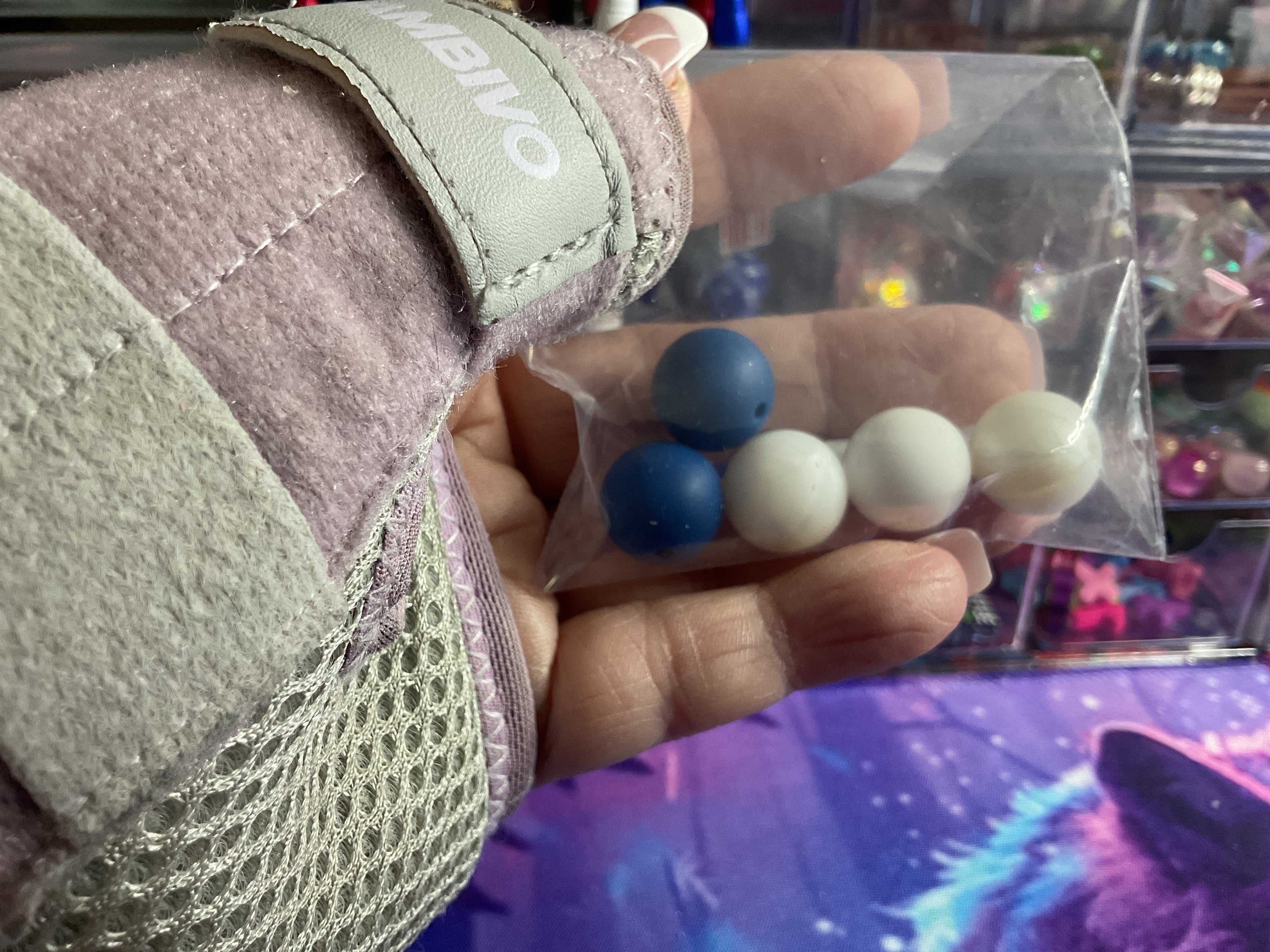 $1.50 Bag Of 14/16mm Mix Silicone Beads