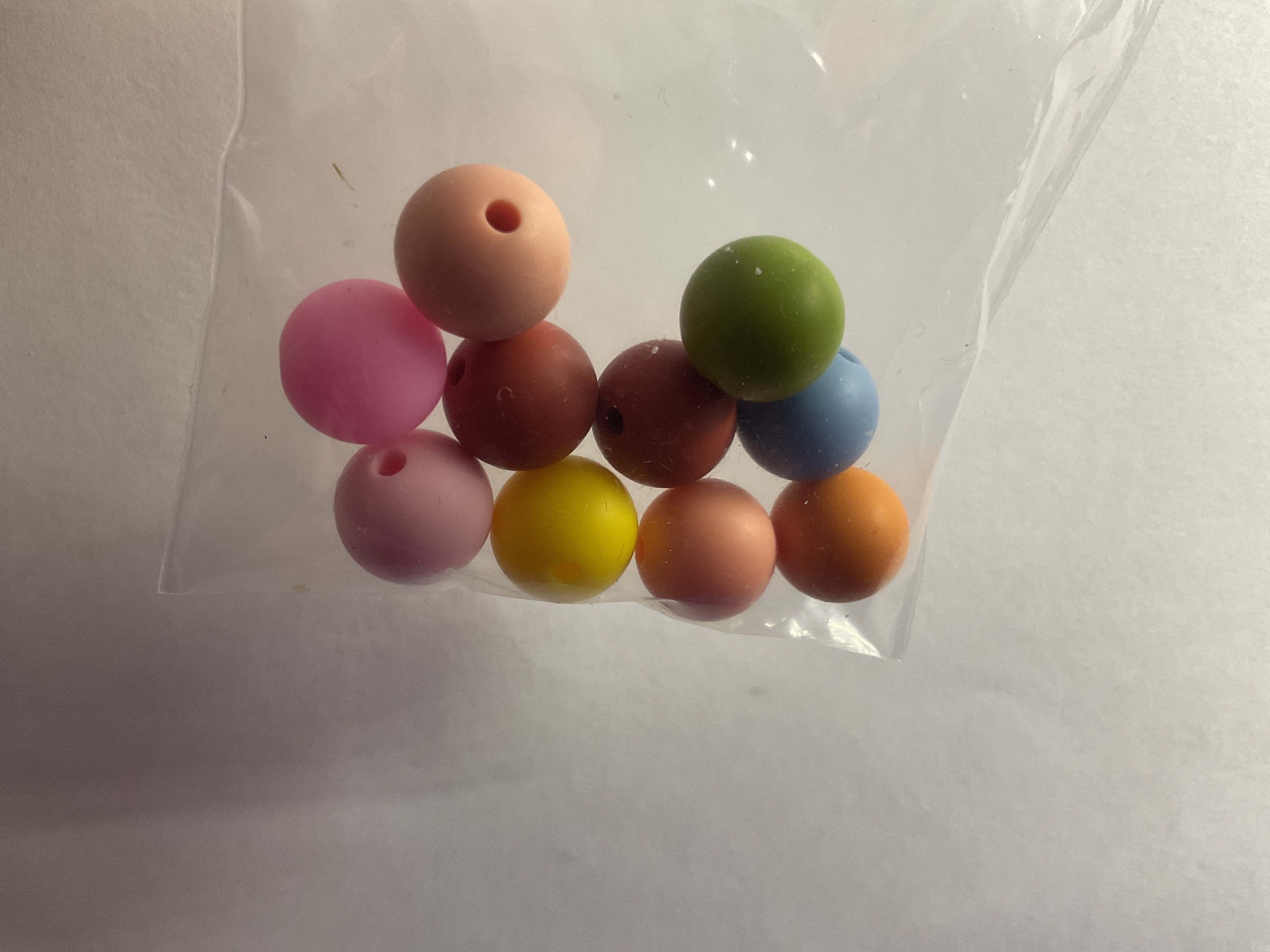 $1.50 10mm Silicone Beads