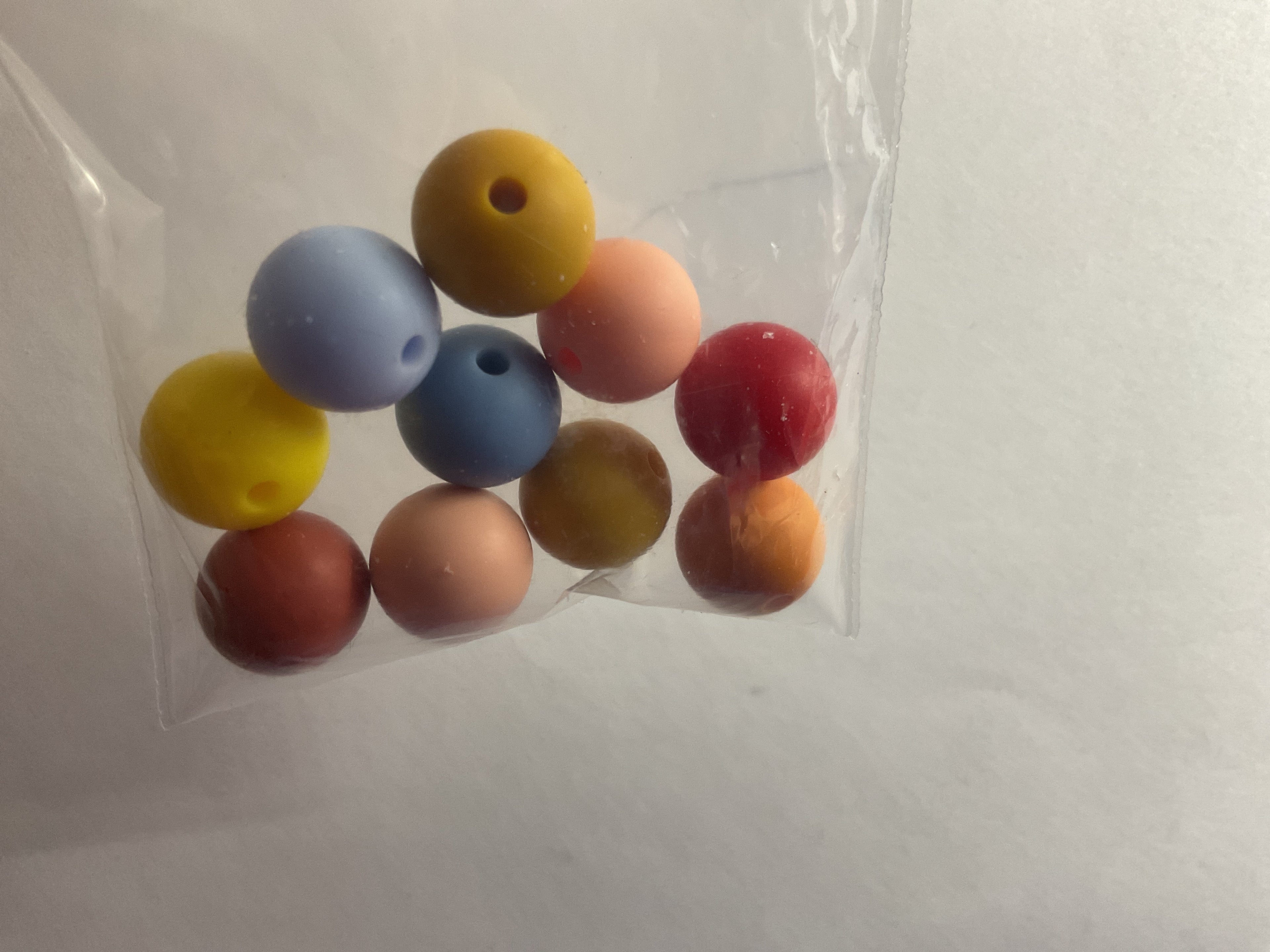 $1.50 10mm Silicone Beads