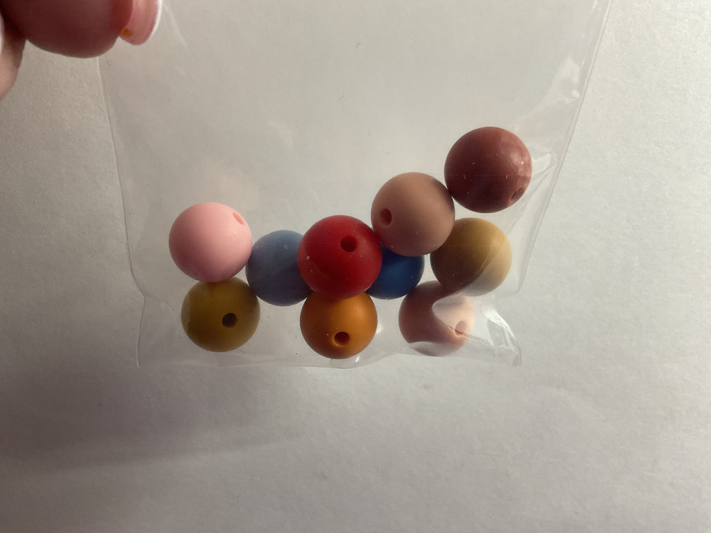 $1.50 10mm Silicone Beads