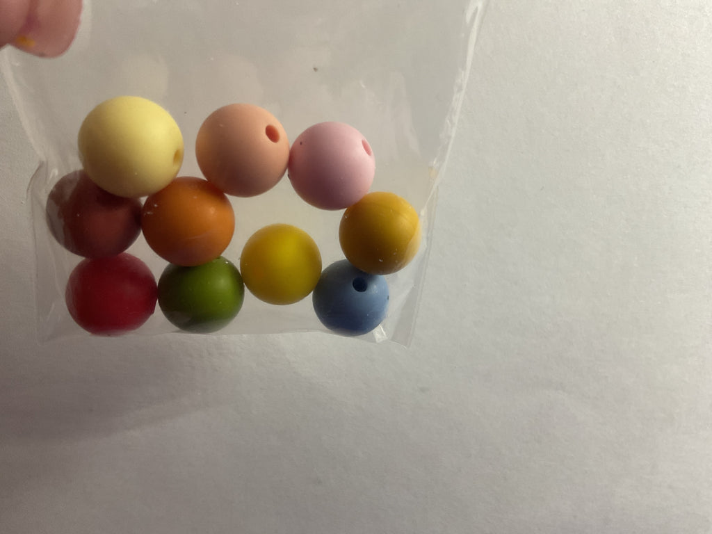 $1.50 10mm Silicone Beads