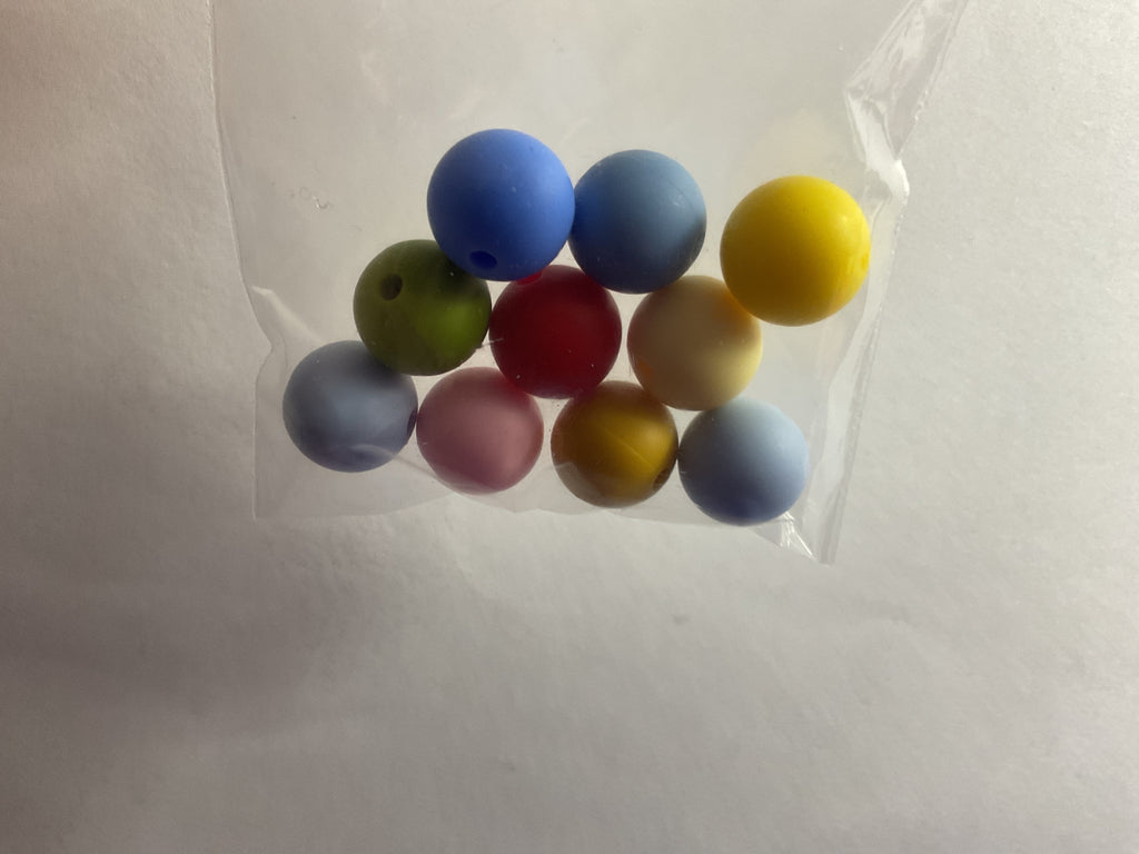 $1.50 10mm Silicone Beads