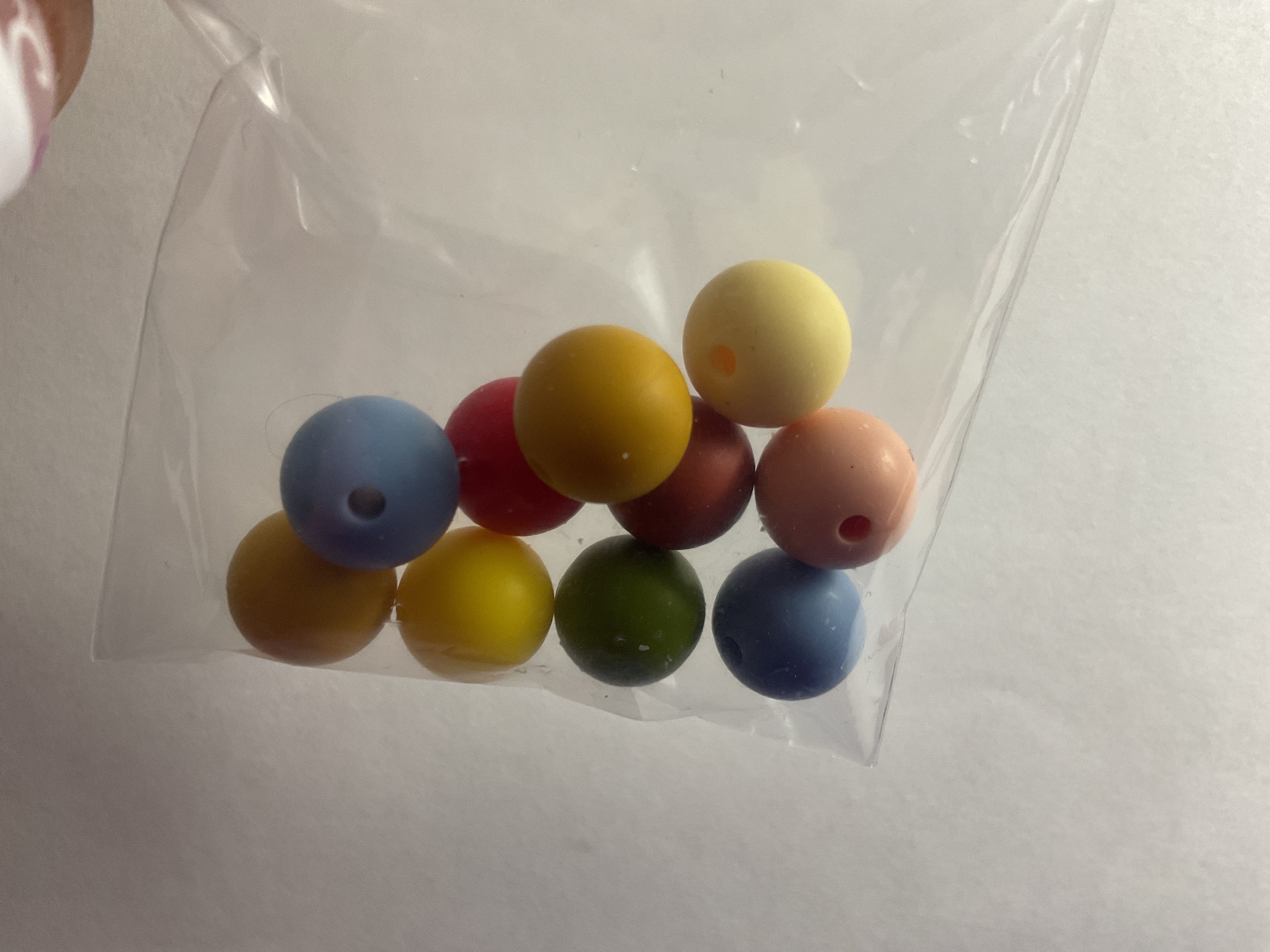 $1.50 10mm Silicone Beads