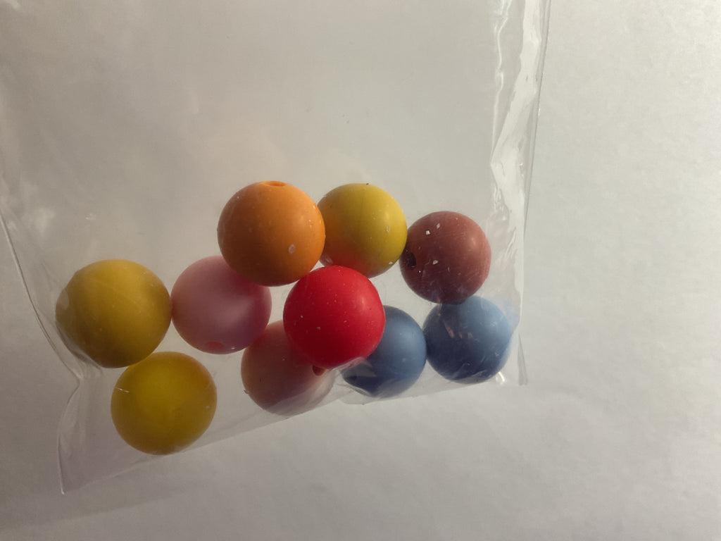 $1.50 10mm Silicone Beads