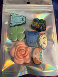 7 piece silicone focal beads #5