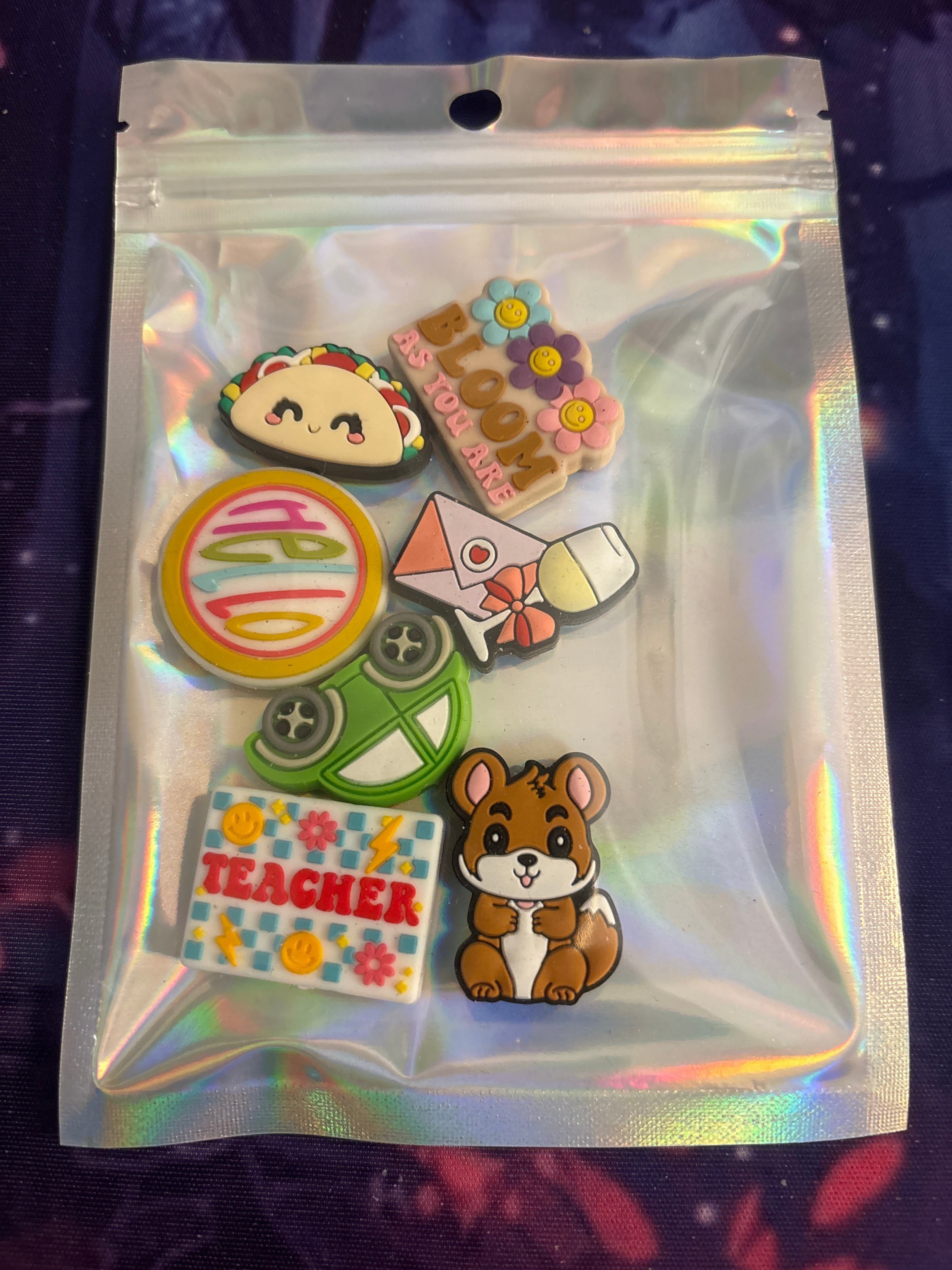 7 piece focal beads#1